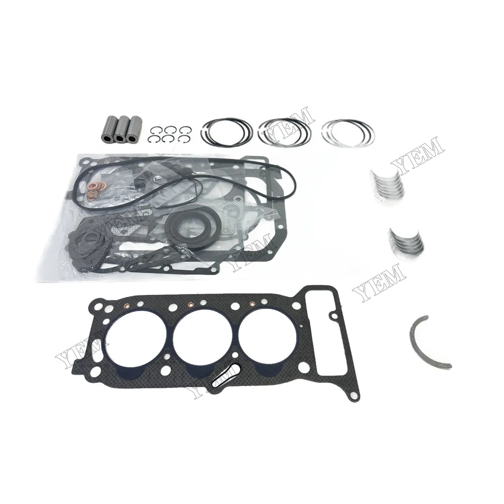 3KR2 Overhaul Re-ring Kit For Isuzu Engine Piston Ring Gasket Bearing