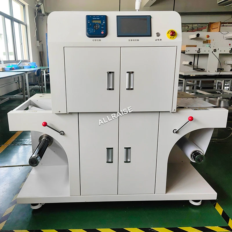 Automatic Roll to Roll Digital Label Printing Machine Adhesive 4 Color Label Printers Digital Labels Stickers Printing Machines