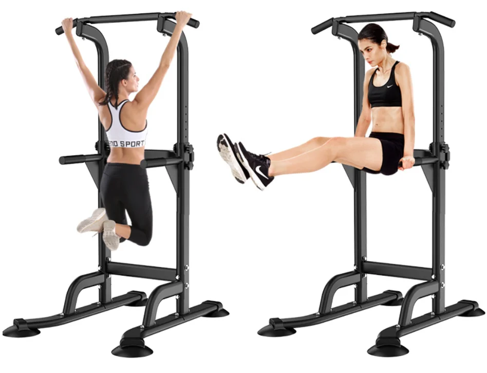 2024 Factory Direct Lightweight Power Tower Dip Station with Multi Pull-Up Bar Metal Material Cheap Price Offered