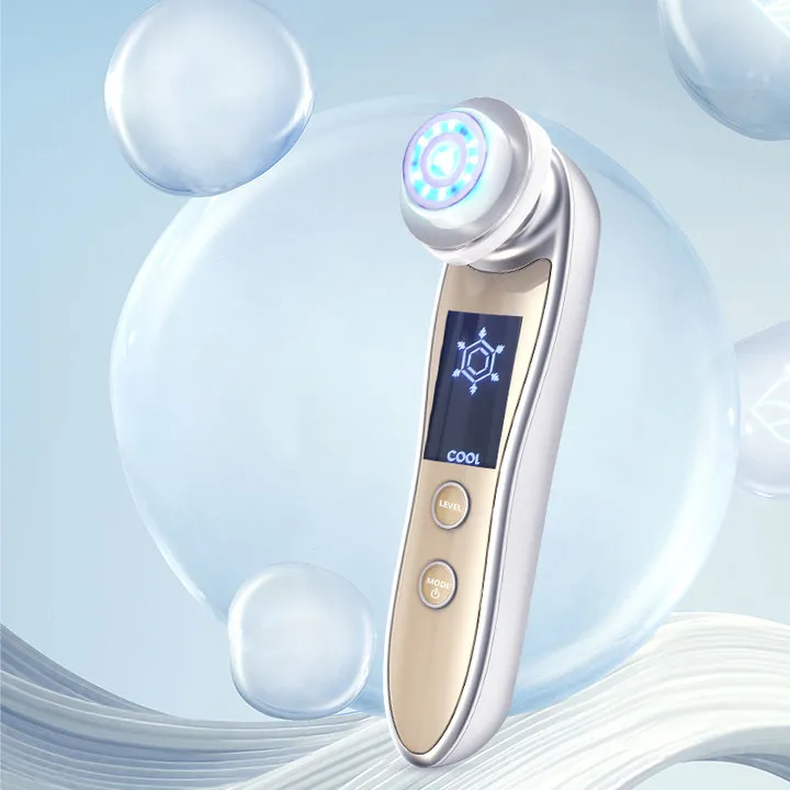 Оцинкованный лицевой ток и радиочастотный подъем 5 в 1 массажер для лица подтяжки кожи высокочастотный портативный аппарат с