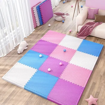 Thickness 1.2cm Waterproof Baby Play Floor Interlocking Tatami EVA Foam Puzzle Mat for Kids Soft EVA