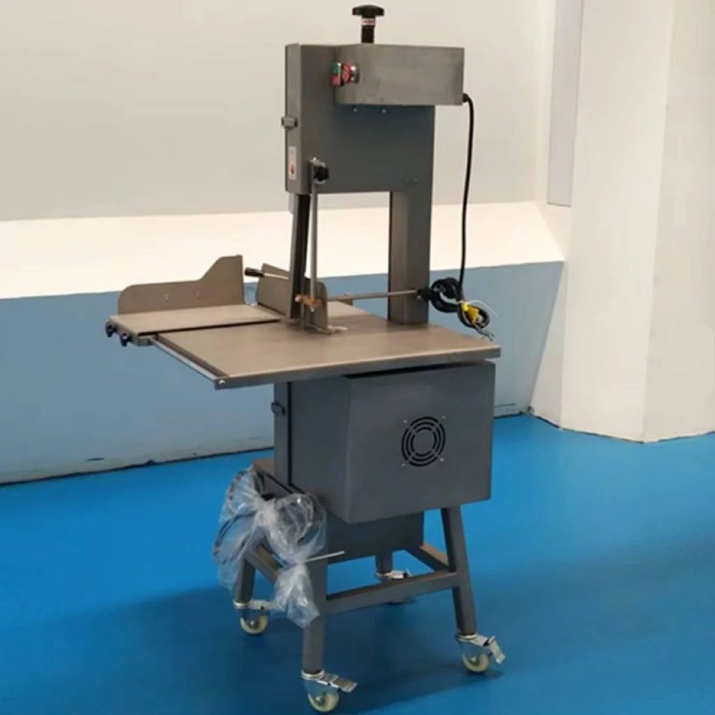 Stainless steel electric bone saw machine for meat cutting and slaughterhouse processing