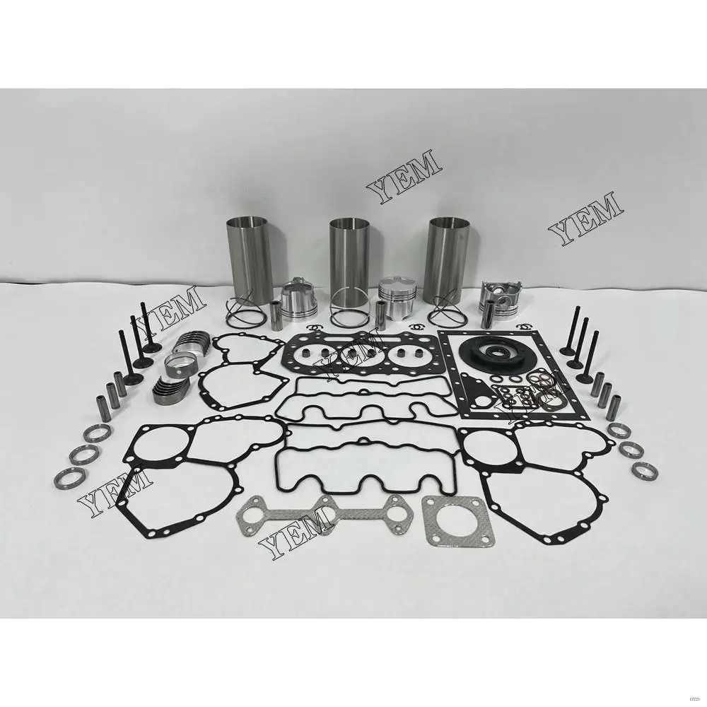 403C-11 Overhaul Kit With Piston Rings Bearings Piston Rings Full Gasket Set Valve Liner Kit for Perkins