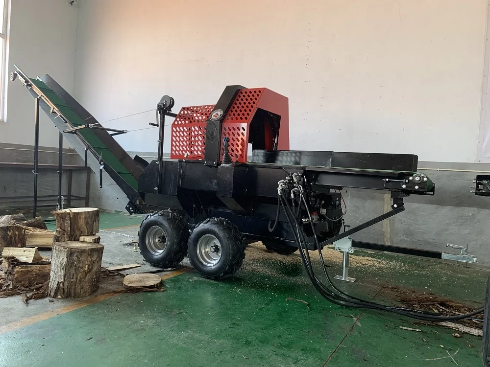 Rima Forestry Firewood Processor RM500JOY - Efficient Log Splitting