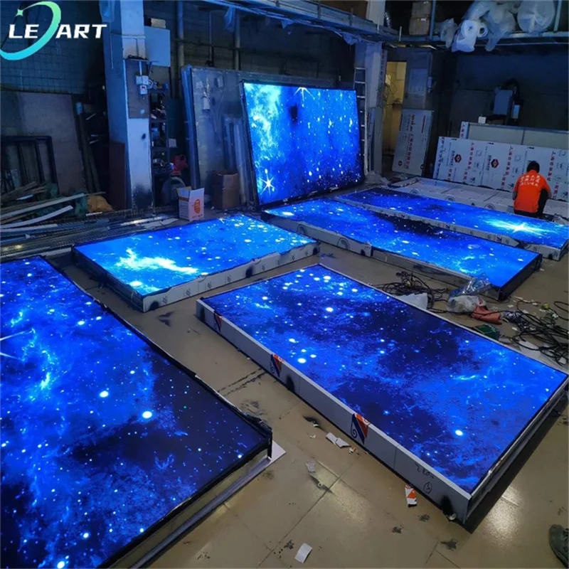 LeArt Easy Install Custom Decorative Pvc Translucent Dynamic Lightbox with Picture Stretch Ceiling