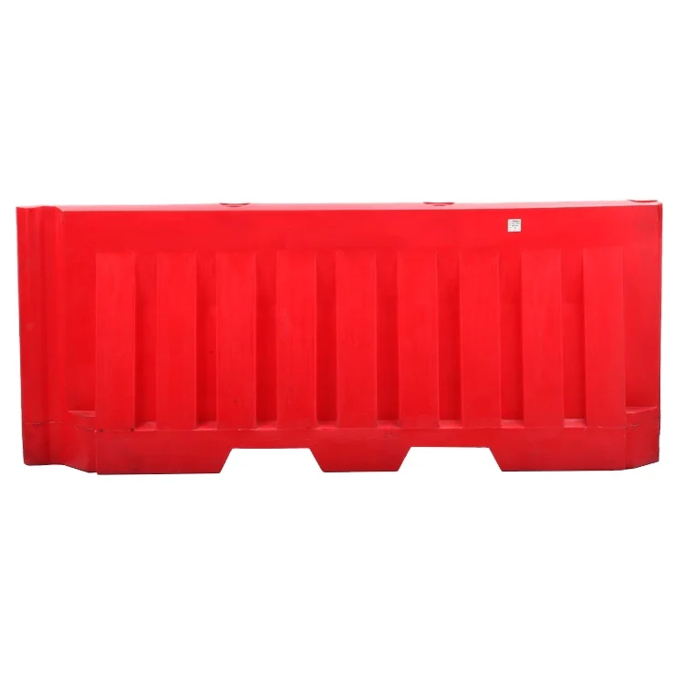 2023 Blow Molded HDPE Precast Concrete Parking Barriers Made by SHIBO Supplier Water Filled Barricades