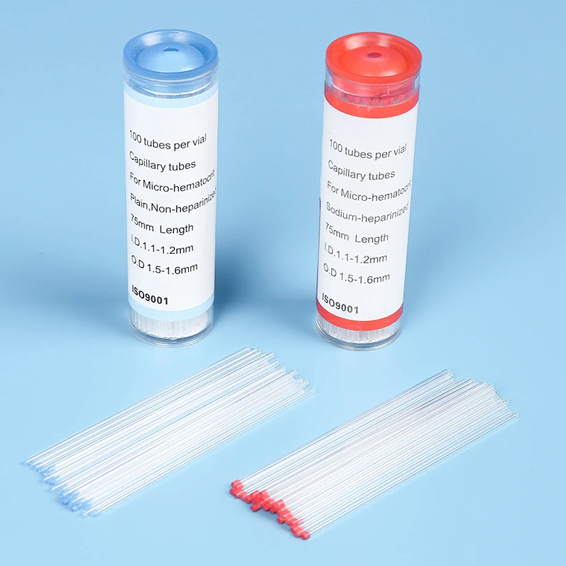 Hda Medical Nonheparinized Microhematocrit 75mm Hematocrit Blood