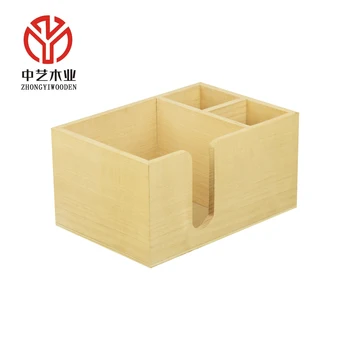 Wood Desktop Organizer Paper Towel Dispenser wooden tissue box Holder Countertop for Kitchen Restroom Decor