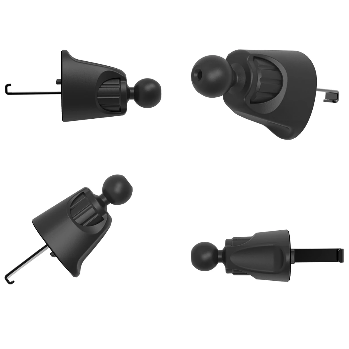 New product 2022 popular air vent hook magnetic phone holder mobile accessories with rotation adjustment metal hook