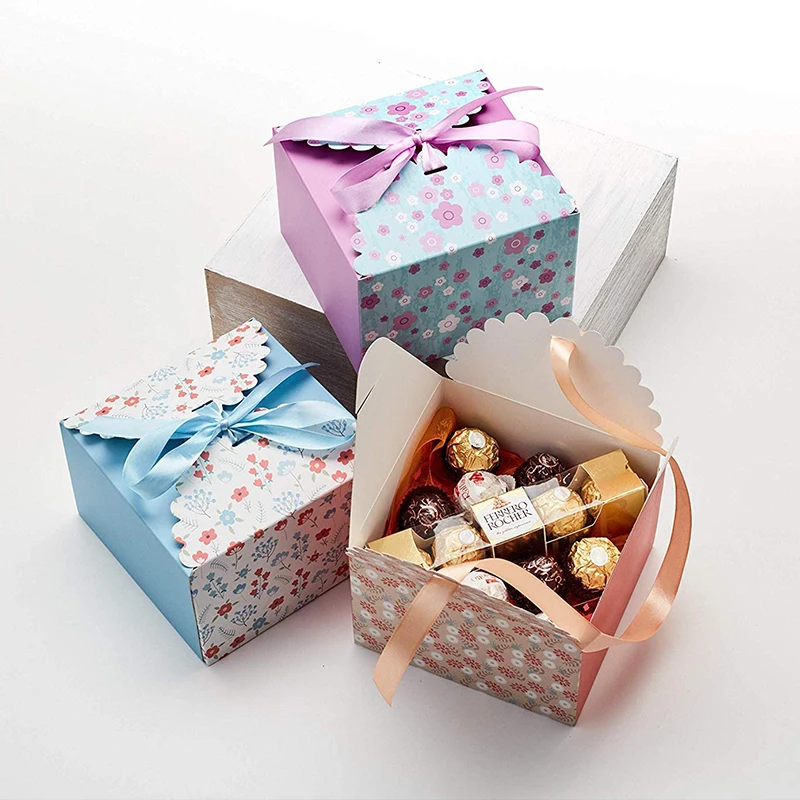 New Year Packaging Customized Portable Candy Chocolate Packaging Gift Exquisite Box