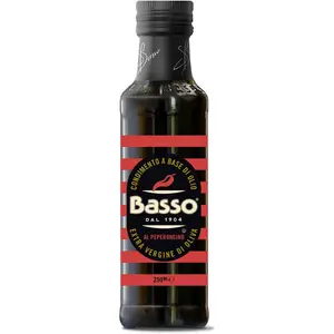 Extra Virgin Olive Oil Flavored with Chili Pepper 12 Bottles Per Box 250ml