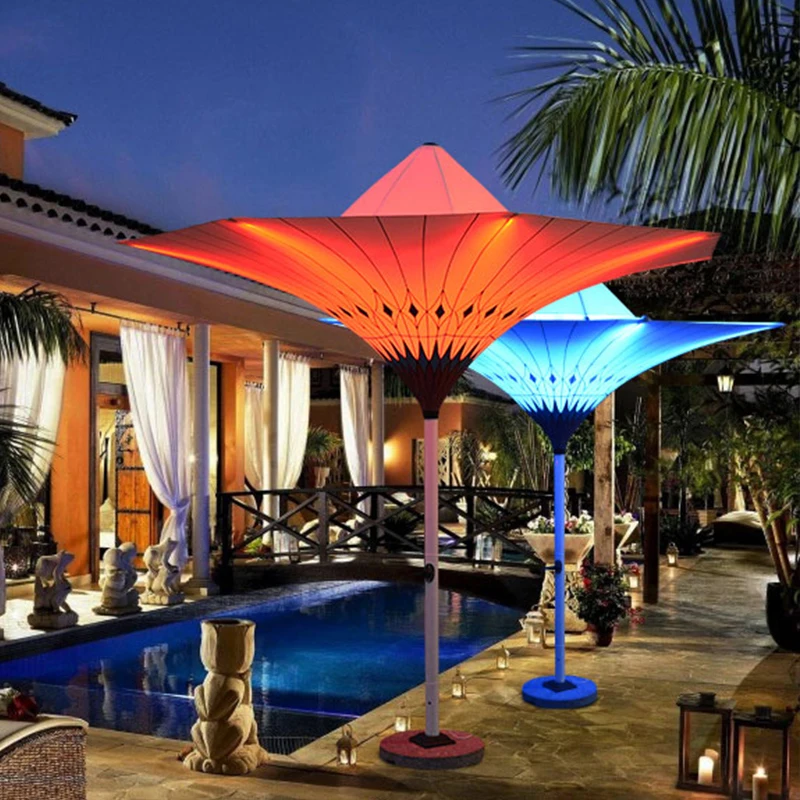 Commercial Restaurant Out Side Shade Umbrella Outdoor Garden Patio