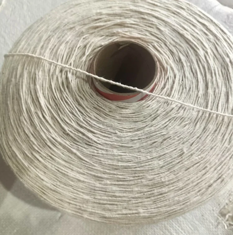 Ne2s 3s 4s  6s OE Cheap Price Regenerated Polyester Cotton Weaving Yarn for Mop, Carpet and Rugs