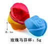 ถ้วยมัฟฟินซิลิโคน 12 ชิ้น/กุหลาบสีสุ่ม