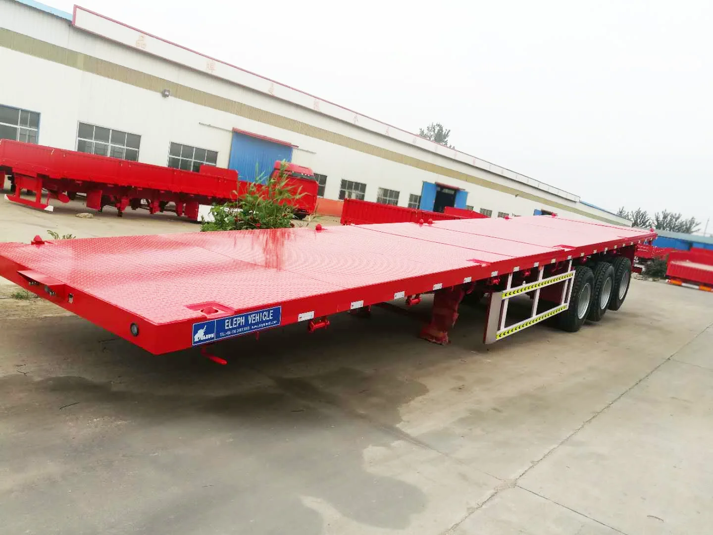 Interlink Combination Superlink Flatbed Semi Trailer For Sale - Buy ...