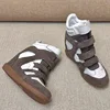 Brown + white