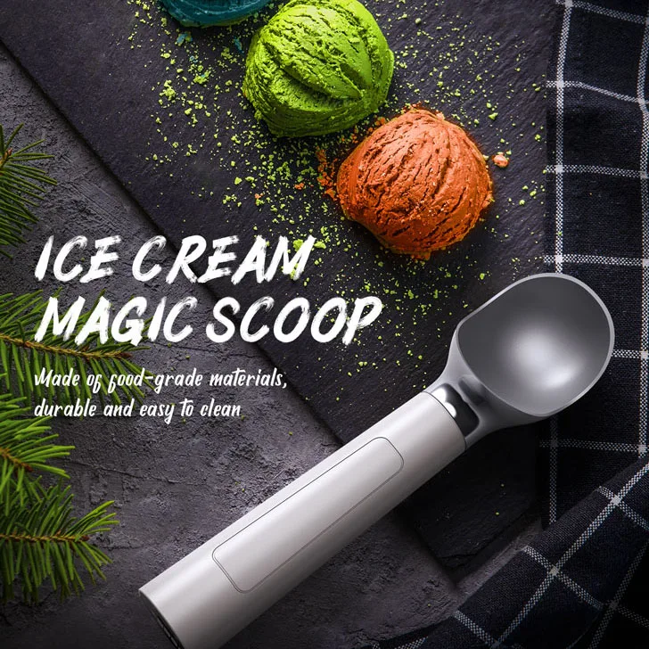 Laudtec Sz01 Electric Heating Ice Cream Spoon Scoop Convenient Fast And Efficient Constant Temperature Safe