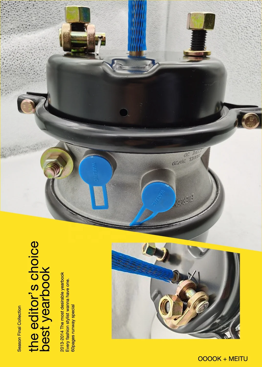 Factory Direct Sale Truck Spring 3030 Chamberbrake T3030 Parts of T30 Brake Chamber hino Brake Chamber