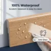 Wear-resistant PVC laminated