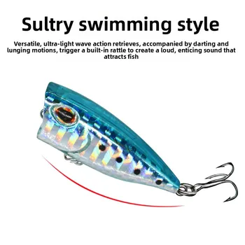 Lure Bait Wave Craw Micro-Object Surface Hard Bait Japanese Style Floating Fake Bait Splash Five Eyes Small Wave Crawl – Hard Lure – view 4