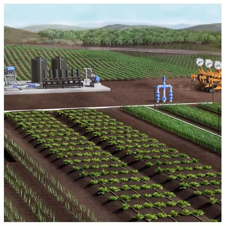 1 Hectare Drip Tape Irrigation System For Onion Water Saving Irrigation