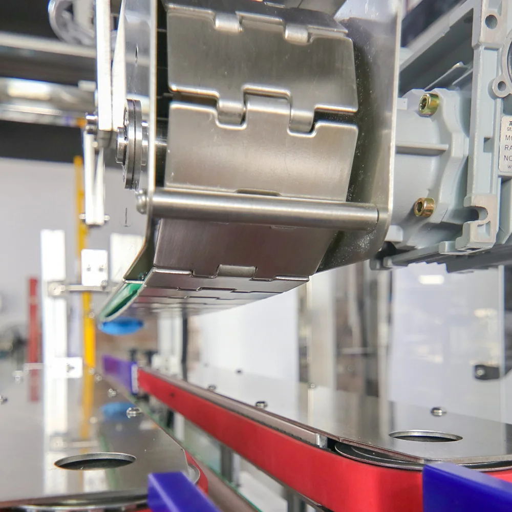 YIMU PM50 Full Automatic Food Container Capper Plastic Glass Bottle Jar Can Pneumatic Pressure Press Capping Feeder Machine