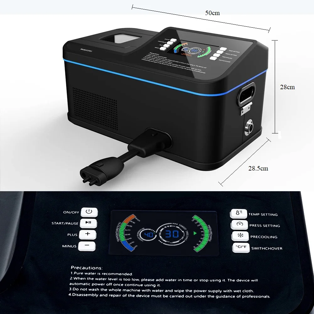 advanced semiconductor technology hot and cold contrast therapy machine-5