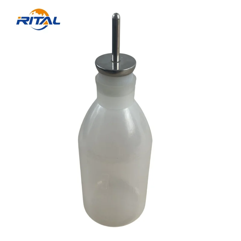 RITAL プラスチックPPラットマウス繁殖ケージ用水ボトル 500ml RITAL プラスチックPPラットマウス繁殖ケージ用水ボトル 500ml