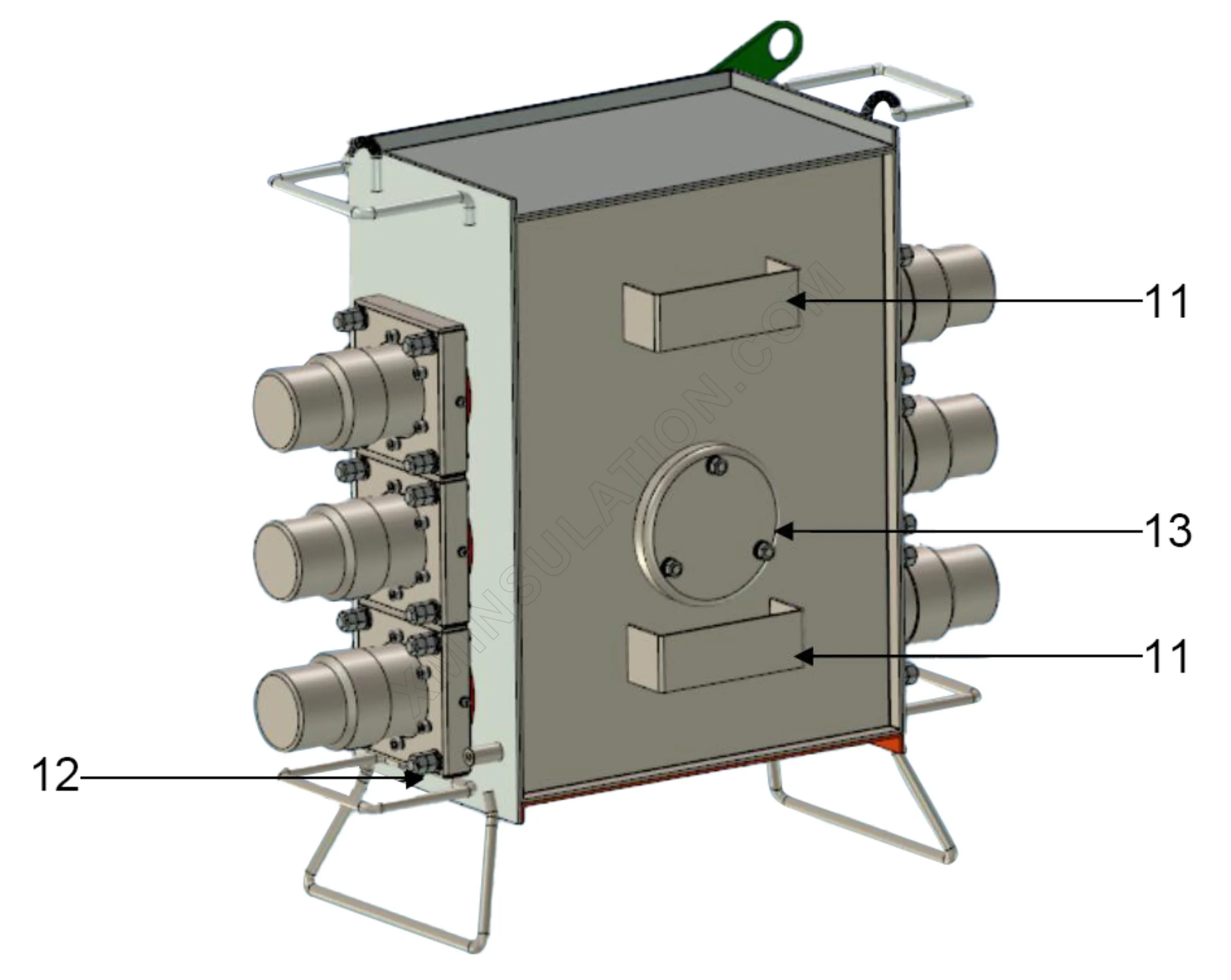 SF6 Gas Insulated Bypass Switch 10/24kV 200A/400A/630A Bypass Load Switch Non-stop Maintenance Switch