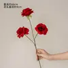 Una sola rosa roja
