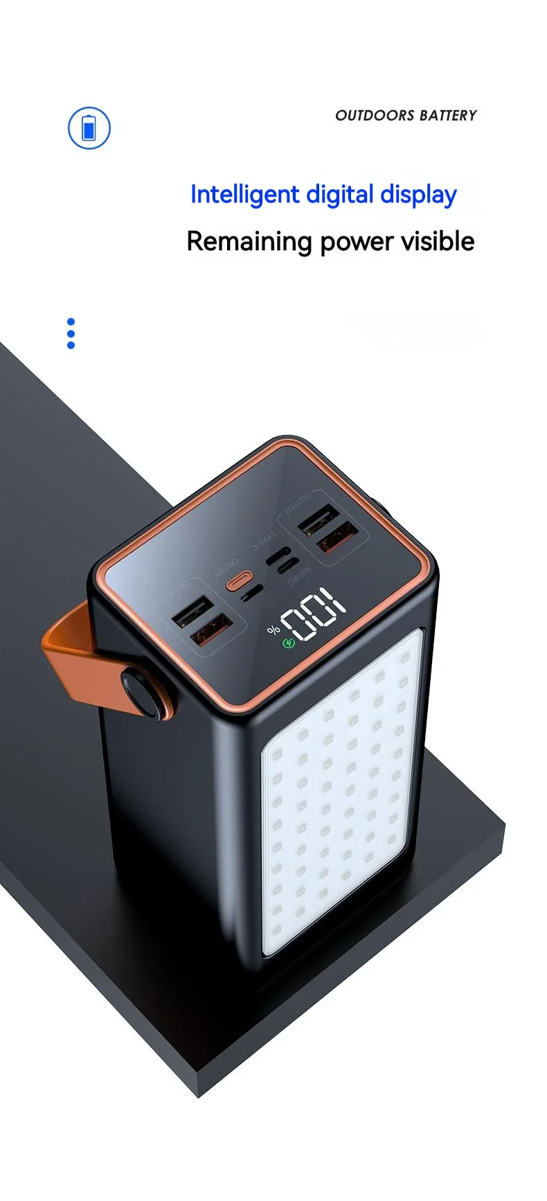 New Design Ready To Ship Power Bank 90000mah Four Usb Power Banks