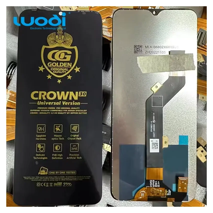 Factory Phone Lcd Screen for Infinix X6716b X6516 X6518 X6833 X570 X559 with Frame Oled Incell Tft Tela Digitizer Assembly Panel