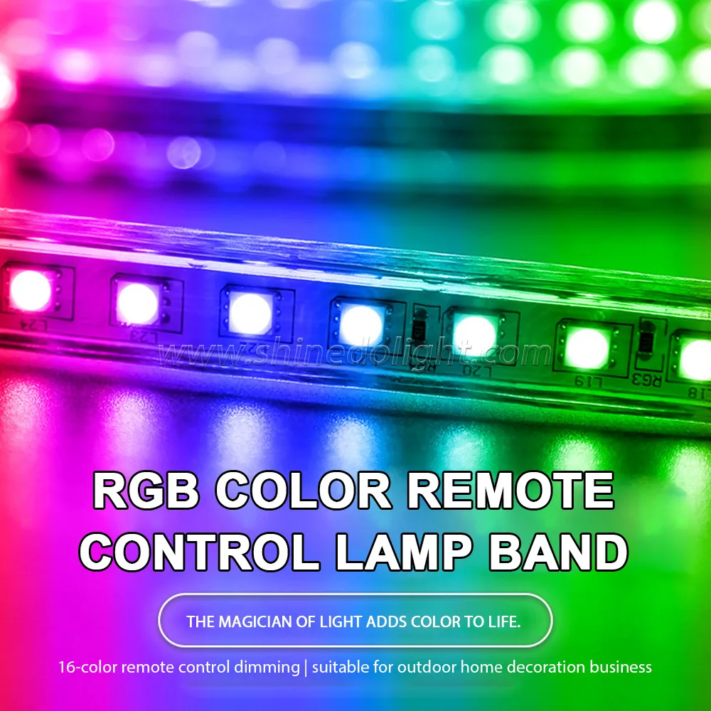 Smartphone APP Controlled LED Strip Lights Work with Alexa Waterproof RGB LED Strip 5050 SMD LED Smart Strip Lights