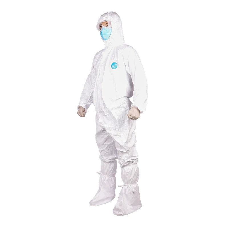 
Chemical Protection Disposable Dupont Tyvek Coverall Type 5/6 