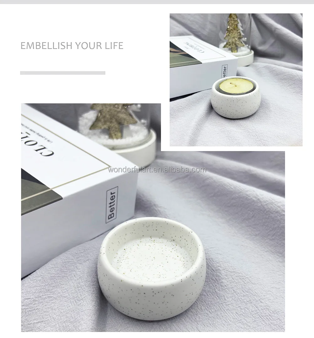 High Evaluation Luxury Little Candle Holder Small MOQ Amazing Candle Jar for Home Decor  MOQ 100PCS High Quality for US