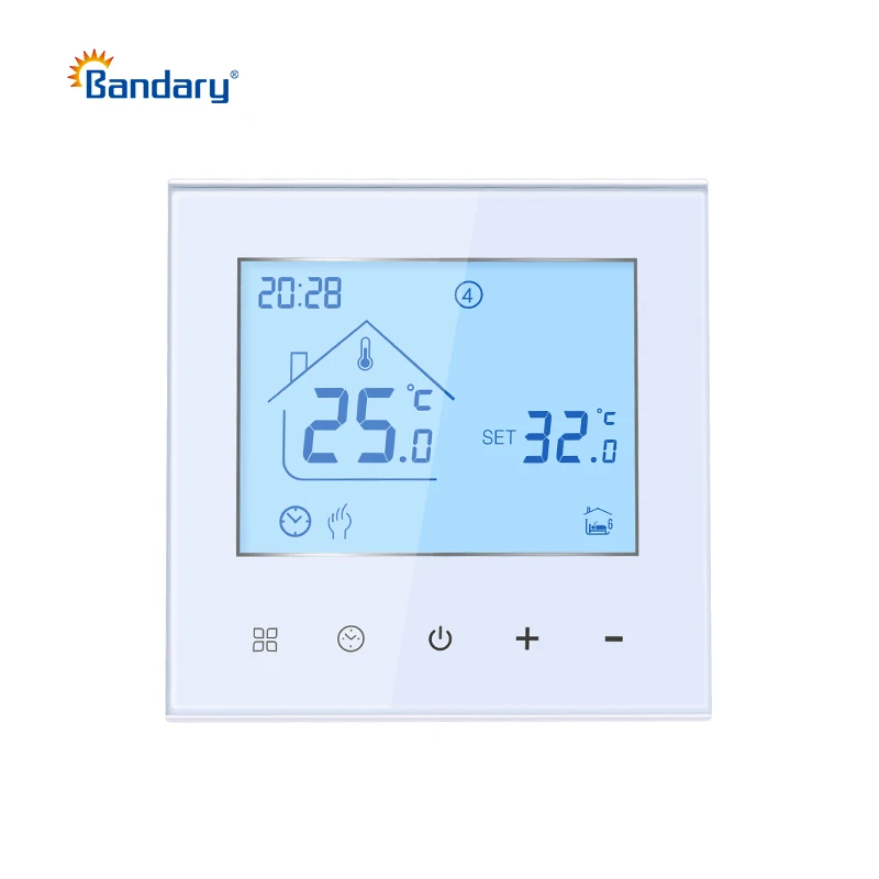 Bandary wireless RF thermostat underfloor heating temperature controller electronic digital home alexa thermostat intelligent