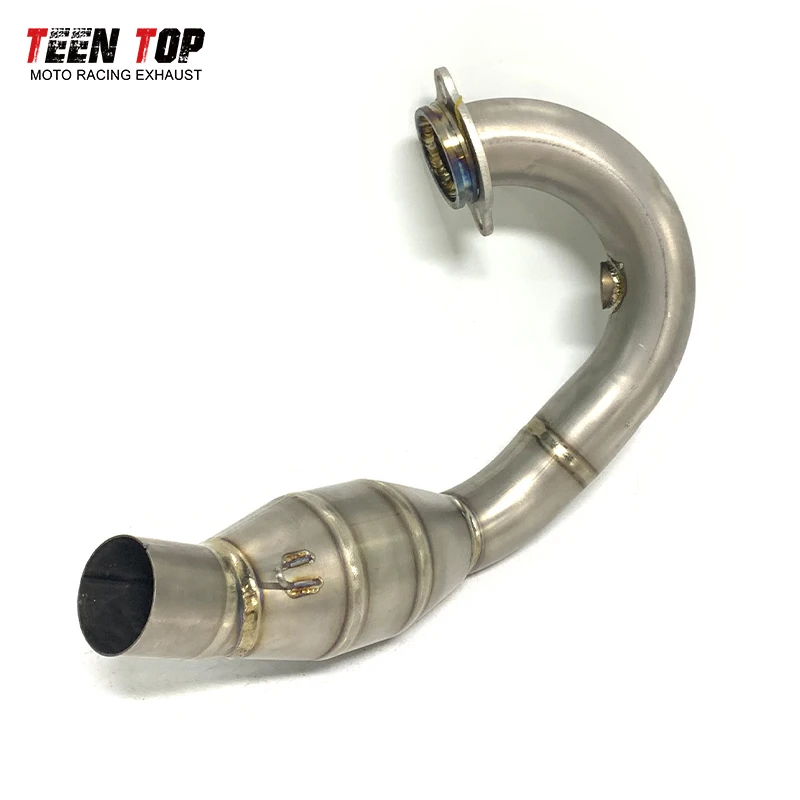 TEENTOP Motorcycle Exhaust Header for KTM 690 SMC R/690 Enduro R