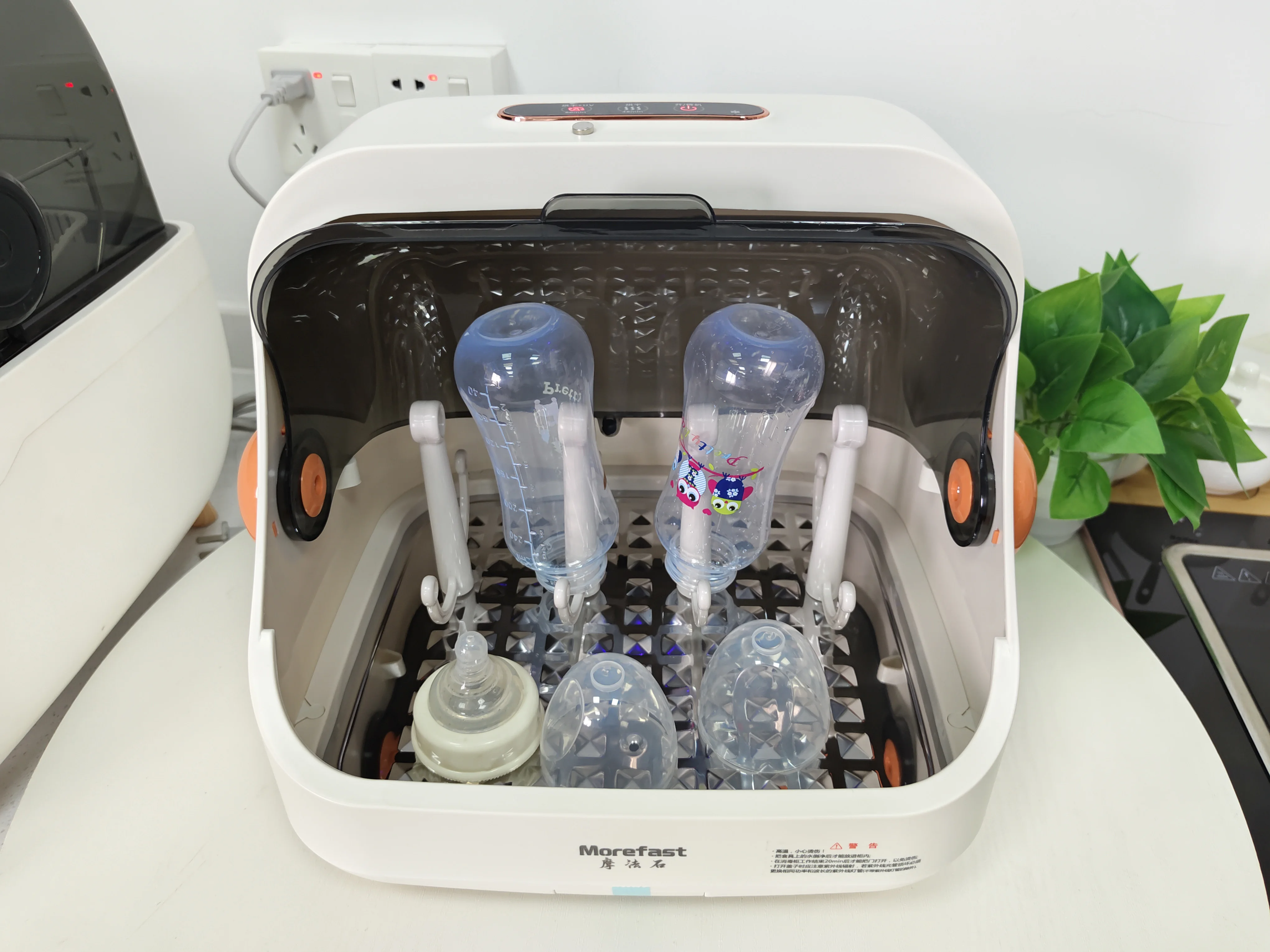 Easy Operation Bottle Multifunctional Steriliser Dryer Kill 99.9 Of Germs Storage System Large