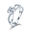 ring + cz stones