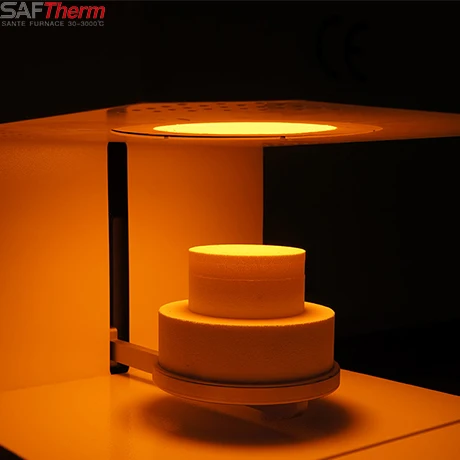 SANTE STY-120-12 1200C High Temperature Ceramic Fiber Dental Lab Zirconia Sintering Furnace Dental Ceramics Oven