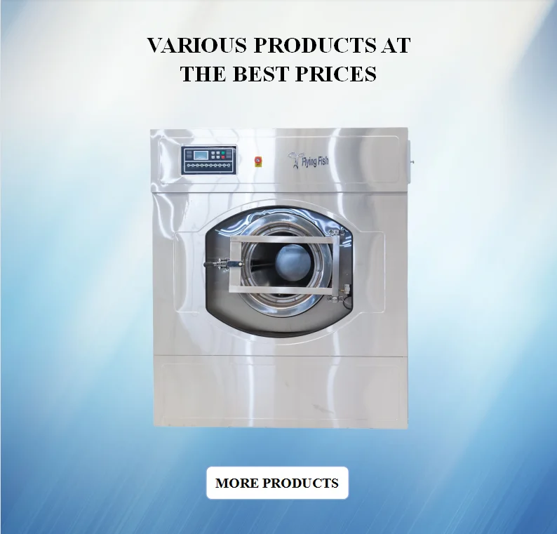 Industrial Washing Machine 50 70 100 130 KG Washer Extractor Lavadoras de Ropa Industriales Precios supplier