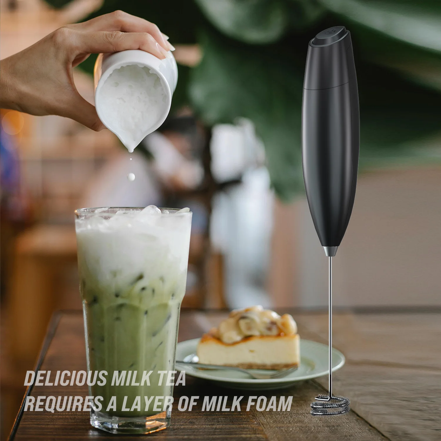 Whisk Mixer Milk Frother Egg Beater Hot Sale Automatic Battery