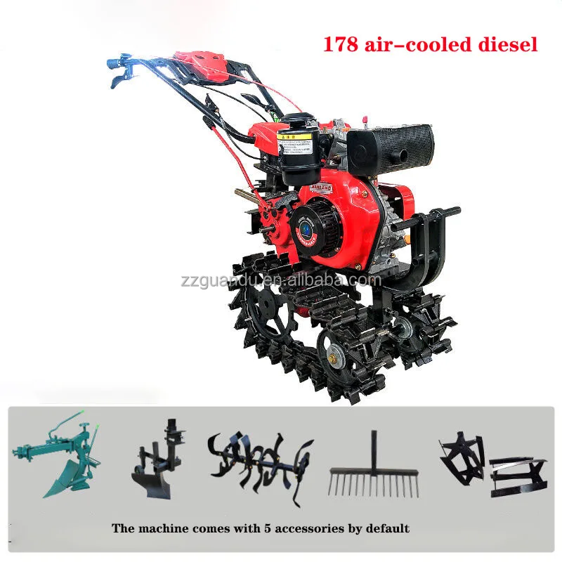 7hp 9hp Cultivator Power Tiller Machine With Attachments Price