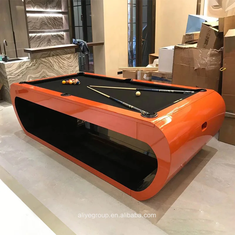 Modern Luxury 7" 9" 12" Size Billiard Table Suitable Color