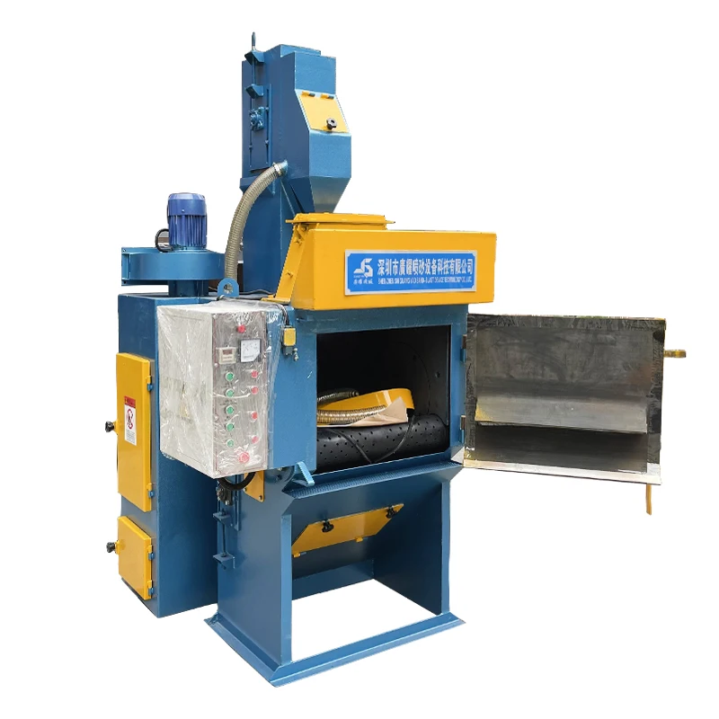 Rotoblast Shot Blasting Machine  Portable Small Casting Q324Shot Blasting Machine