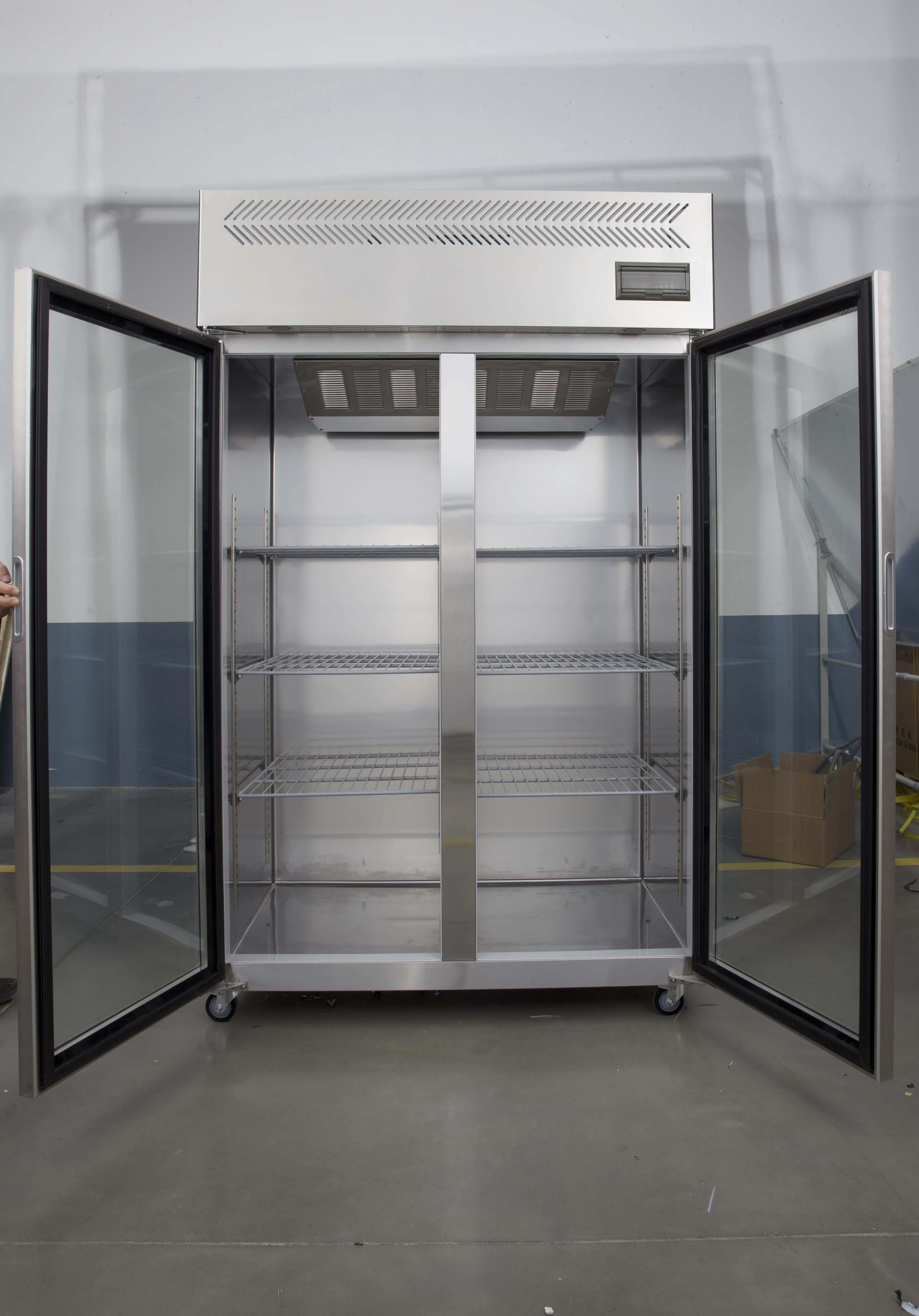 Automatic Oem&Odm 1000 Liter Deep Freezer Double Door Refrigerator for Sale