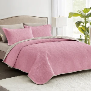 Hotel & Home Bedspread Set 100% Cotton with Elastic for Customized King Size ODM/OEM Brand From China Supplier