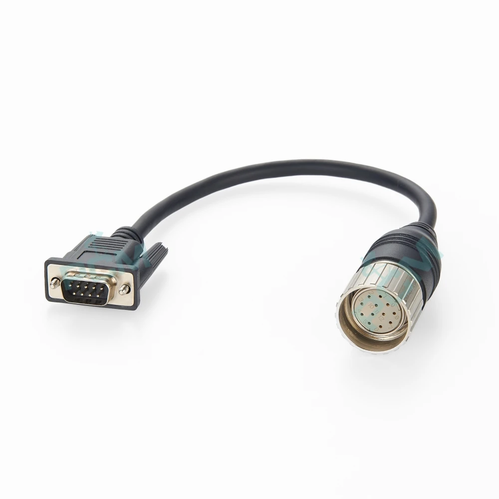 Programmer to Encoder Interbus Cable M23 to 9-Pin SUB-D Connector