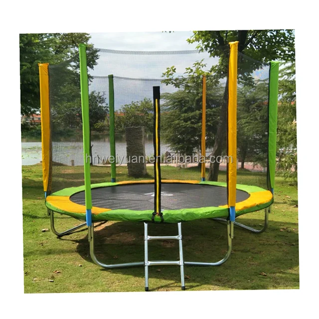 14 Ft Indoor Mini Trampoline with Safe Net Quality Assurance