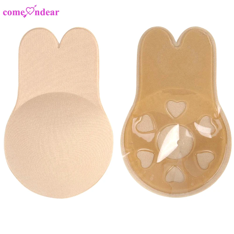 Women Invisible Silicone Breast Pad Boob Lift Tape Bra Nipple Cover Sticker  ☆
